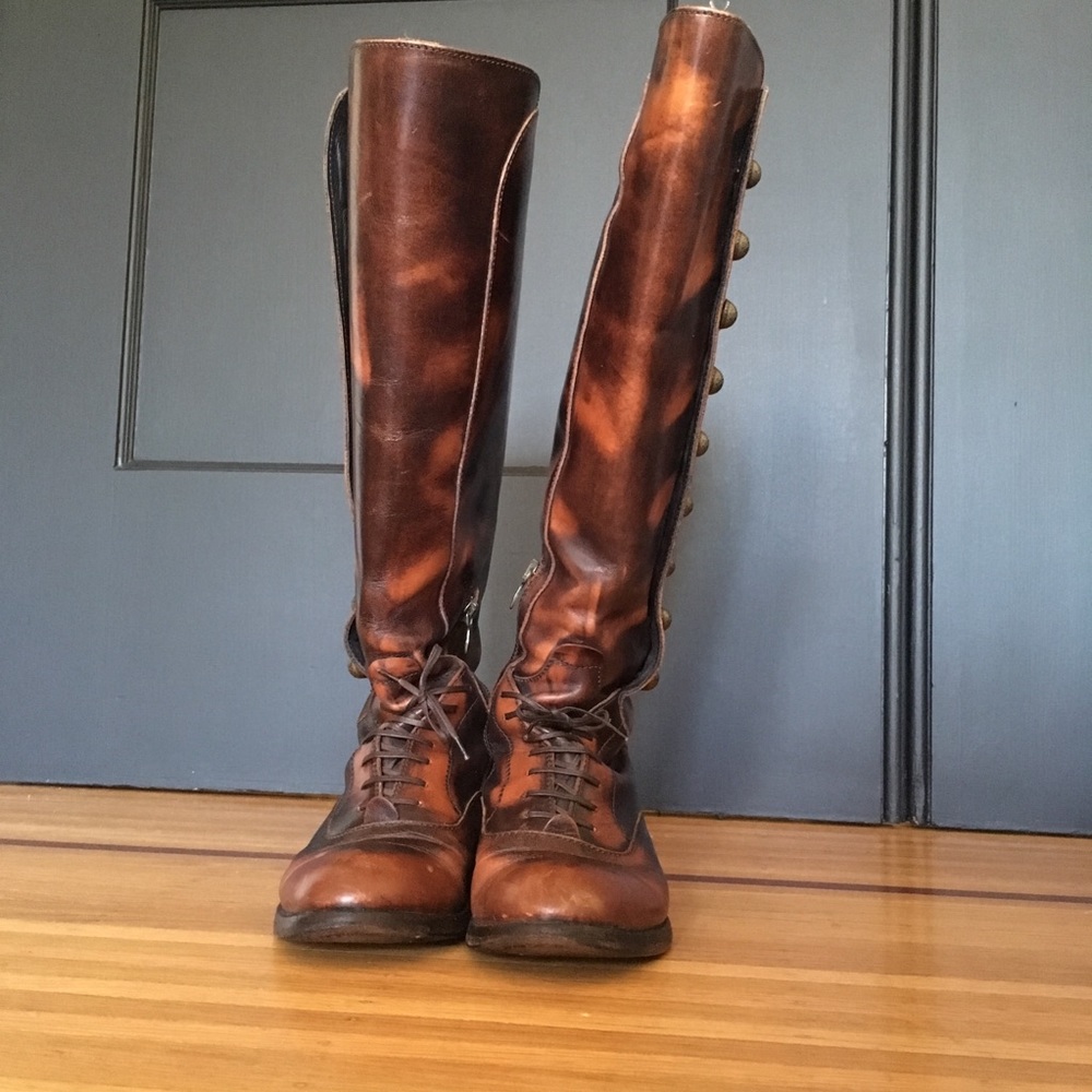 Area Forte Regalia Button Boots